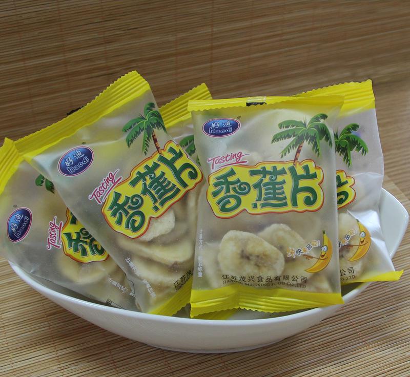 好迪休閑零食 菲律賓原產香蕉片，小包裝，大滿足
