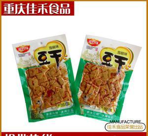 重慶風(fēng)味泡椒豆干 休閑零食的麻辣誘惑